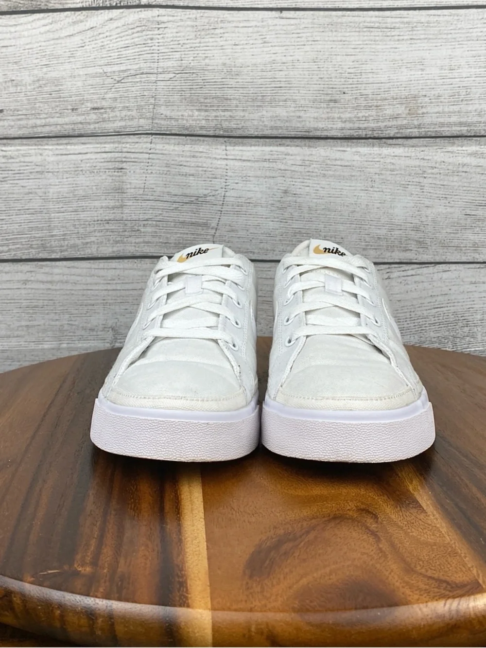 Nike Court Legacy Mule White Slip On Canvas Shoe DB3970-100 Women’s Size 8.5 - Picture 6 of 10